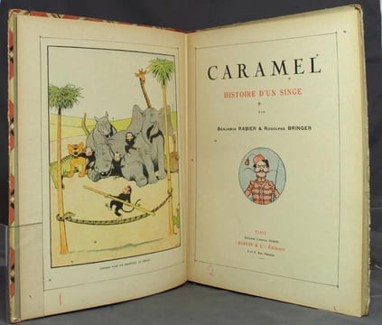 Caramel. Histoire d'un singe.. [RABIER Benjamin] BRINGER Rodolphe: