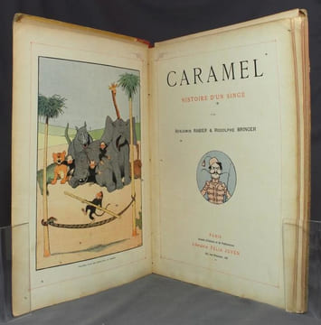 Caramel. Histoire d'un singe.. [RABIER Benjamin] BRINGER Rodolphe: