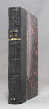 Pages neuchâteloises.. GODET Philippe; CHAMBRIER F. de; FAVRE Louis; HUGUENIN Oscar; JACCOTTET Paul; ROUSSEAU J.-J. et al.: