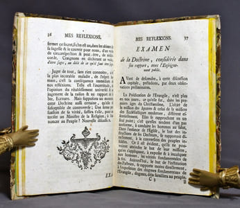 Mes réfléxions. Ouvrage relatif aux dissensions qui troublent le comté de Neuchâtel. Accompagné des pièces justificatives, pour la partie historique. Dédié aux vrais patriotes.