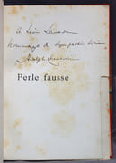 Perle fausse. Roman. par CHENEVIERE Adolphe: - Image 3