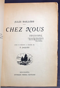 Chez nous.
