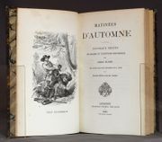 Matinées d’automne. Nouveaux récits de chasse et d’histoire naturelle. Seconde édition revue par l'auteur. par OLIVIER Urbain: - Image 2