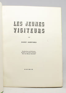 Les jeunes visiteurs.