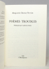 Poèmes troubles. Nouvelle édition.. BURNAT-PROVINS Marguerite; DUBUIS Catherine: