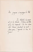 Verdures de la nuit - Les grandes journées de printemps - Testament du Haut-Rhône - Office des morts - Tendres campagnes. Une page manuscrite de Maurice Chappaz et les cinq dessins de Gérard de Palézieux reproduits par les maîtres-imprimeurs Roth & Sauter à Lausanne. par CHAPPAZ Maurice: - Image 8