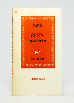 La tête ouverte.. CHESSEX Jacques: