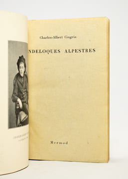 Pendeloques alpestres.. CINGRIA Charles-Albert: