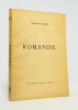 Romandie.. CINGRIA Alexandre: