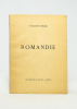 Romandie.. CINGRIA Alexandre: