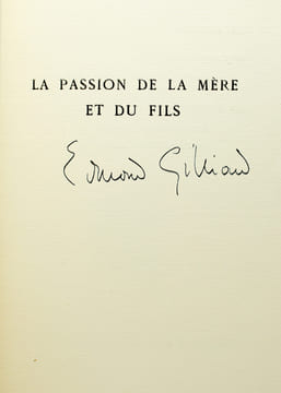 La passion de la mère et du fils. Poème.. GILLIARD Edmond: