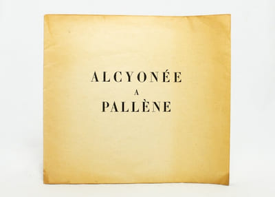 Alcyonée à Pallène.