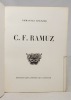 C. F. Ramuz.. BUENZOD Emmanuel: