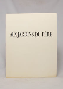 Aux jardins du père. Elégie.
