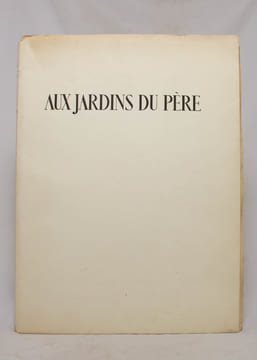 Aux jardins du père. Elégie.. MATTHEY Pierre-Louis: