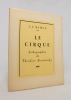 Le cirque.. RAMUZ Charles Ferdinand: