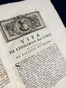 Trattato della Pittura di Lionardo Da Vinci nuovamente dato in luce con la vita dell'istesso autore scritta da Rafaelle Du Fresne. Si sono aggiunti i tre Libri della Pittura, ed il Trattato della Statua di Leon Battista Alberti con la Vita del medesimo. par VINCI Leonardo; ALBERTI Leon Battista: - Image 3