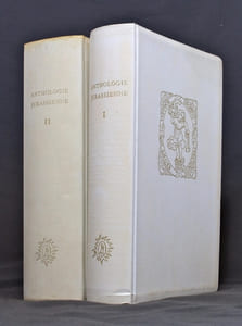 Anthologie jurassienne. Tome I: Des origines au XIXe siècle. Tome II: Le XXe siècle.