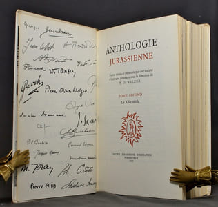 Anthologie jurassienne. Tome I: Des origines au XIXe siècle. Tome II: Le XXe siècle.