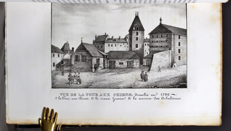 Description topographique et économique de la mairie de Neuchâtel avec des notes historiques et des planches.. CHAMBRIER Samuel de:
