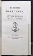 Le mérite des femmes et autres poésies. par LEGOUVE Gabriel: - Image 2
