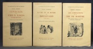 La France et la vie d'autrefois. I: La vie et le monde du boulevard (1830-1870) (Un dandy: Nestor Roqueplan) - II: Cénacles et vieux logis parisiens - ...