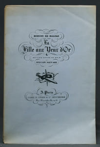 La fille aux yeux d'or.