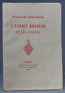 L'esprit nouveau et les poëtes.