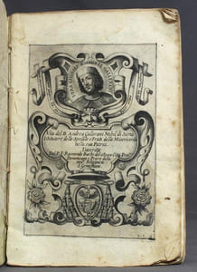 Vita del B. Andrea Gallerani nobil di Siena istitutore dello spedale e frati della Misericordia nella sua patria.