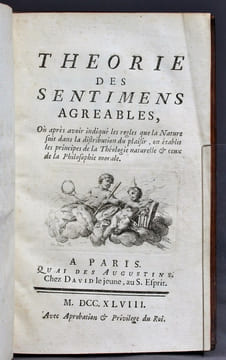 Theorie des sentimens agréables, Où, après avoir indiqué les règles que la Nature suit dans la distribution du plaisir, on établit les principes de la ...