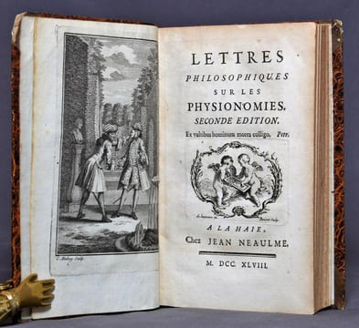 Lettres philosophiques sur les physionomies. Seconde édition.. [PERNETTI Jacques]: