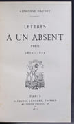 Lettres à un absent. Paris 1870-1871. par DAUDET Alphonse: - Image 2