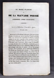 Du Moine Planude et de la mauvaise presse considérée comme excellente.