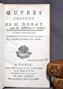 Oeuvres Choisies De M. Dorat. par DORAT [Claude-Joseph]: - Image 2