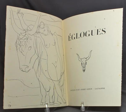 Eglogues.. [BARRAUD Maurice] HESIODE; THEOCRITE; VIRGILE; TIBULLE; LONGUS; RONSARD; CHENIER; DE GUERIN; JAMMES; RAMUZ: