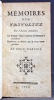 Mémoires d'un frivolite. Par l'auteur ambulant. 1762 [relié avec] La disgrâces des amans, nouvelle historique. 1707 [relié avec] Critique sur les ...