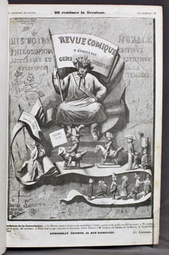 La revue comique à l'usage des gens sérieux. Histoire morale, philosophique, politique, critique, littéraire et artistique de la semaine. Novembre ...