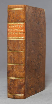 Pensées de M. Pascal sur la religion, et sur quelques autres sujets. Edition nouvelle, corrigée et augmentée de beaucoup de pensées, de la vie de ...