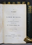 The works of Lord Byron: with his letters and journals and his life by Thomas Moore. In seveteen volumes. par BYRON [George Gordon], Lord; MOORE Thomas: - Image 4