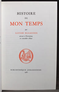 Histoire de mon temps.