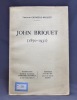 John Briquet (1870-1931).. CRUMIERE-BRIQUET Violette: