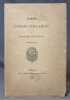 Journal d'Esaie Colladon. Memoires sur Gen&egrave;ve 1600-1605.. COLLADON Esaie; DUFOUR Th&eacute;ophile (intr.):