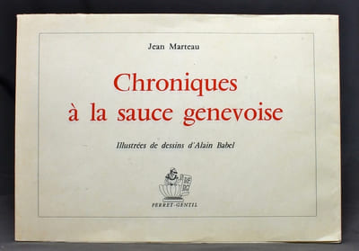 Chroniques à la sauce genevoise.