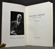 William-E. Rappard 22 avril 1883 - 29 avril 1958. In memoriam.. [RAPPARD William Emmanuel]: BABEL Antony; FREYMOND Jacques; PICOT Albert; BEGUIN ...