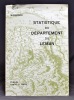 Statistique du département du Léman publiée d'après le manuscrit original et préstentée par H. O. Pappe.. SISMONDI [Jean Charles Léonard]; PAPPE H. ...