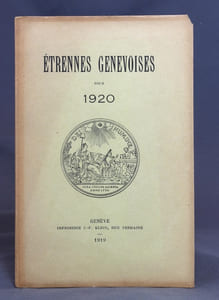 Etrennes genevoises pour 1920.