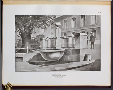 Les fontaines anciennes de Genève.