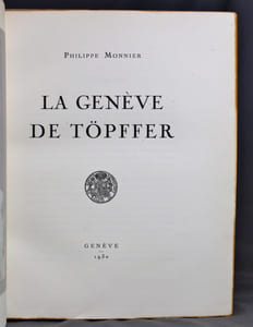 La Genève de Töpffer.