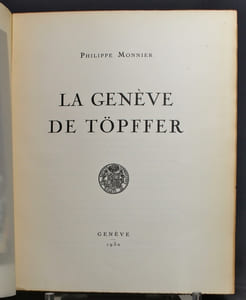 La Genève de Töpffer.
