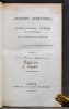 Archives genevoises, ou Journal politique, littéraire et statistique du Canton de Genève. Tome I: du 9 mai au 5 septembre 1827 - Tome II: du 12 ...